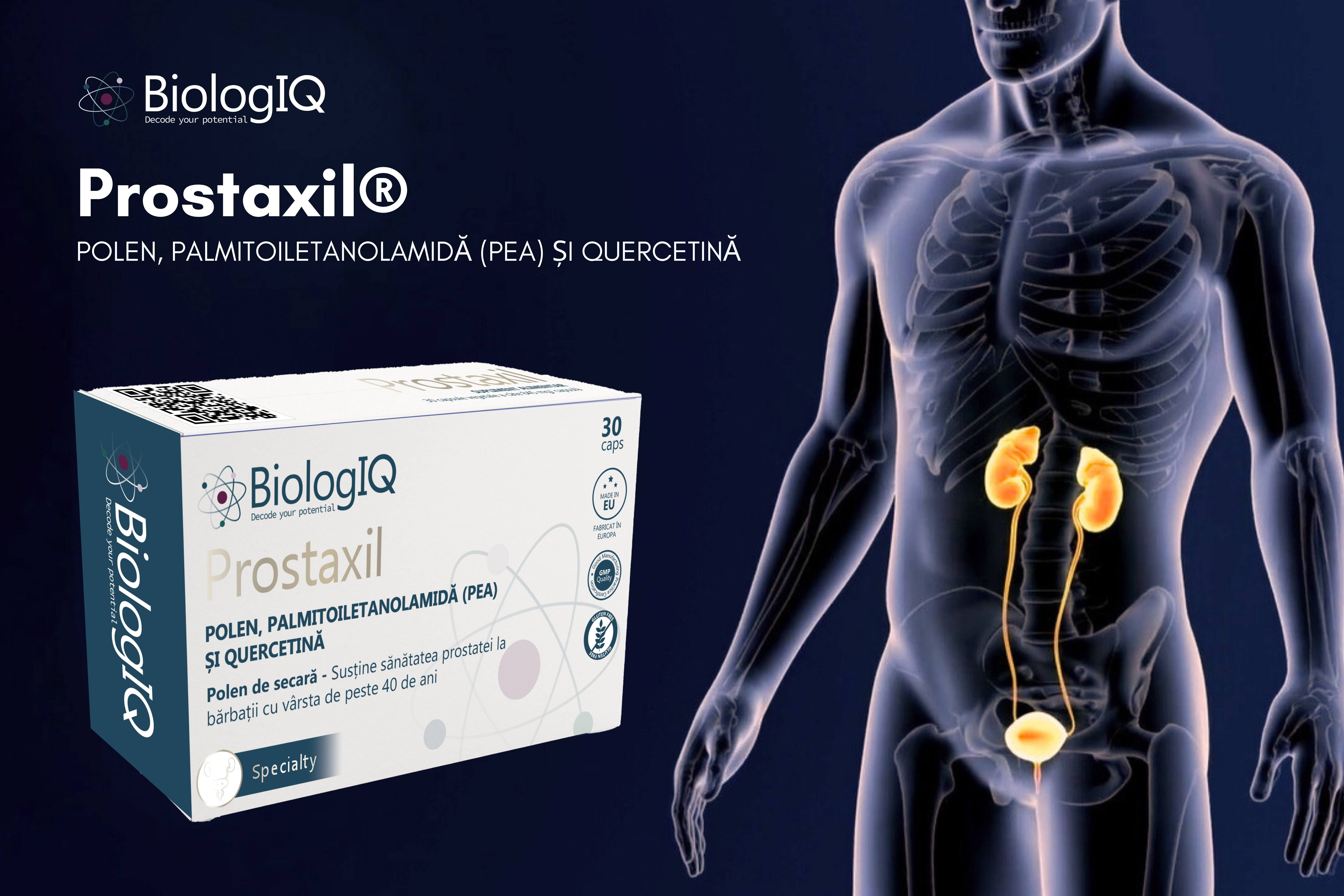 Prostaxil — supliment pentru prostată BiologIQ